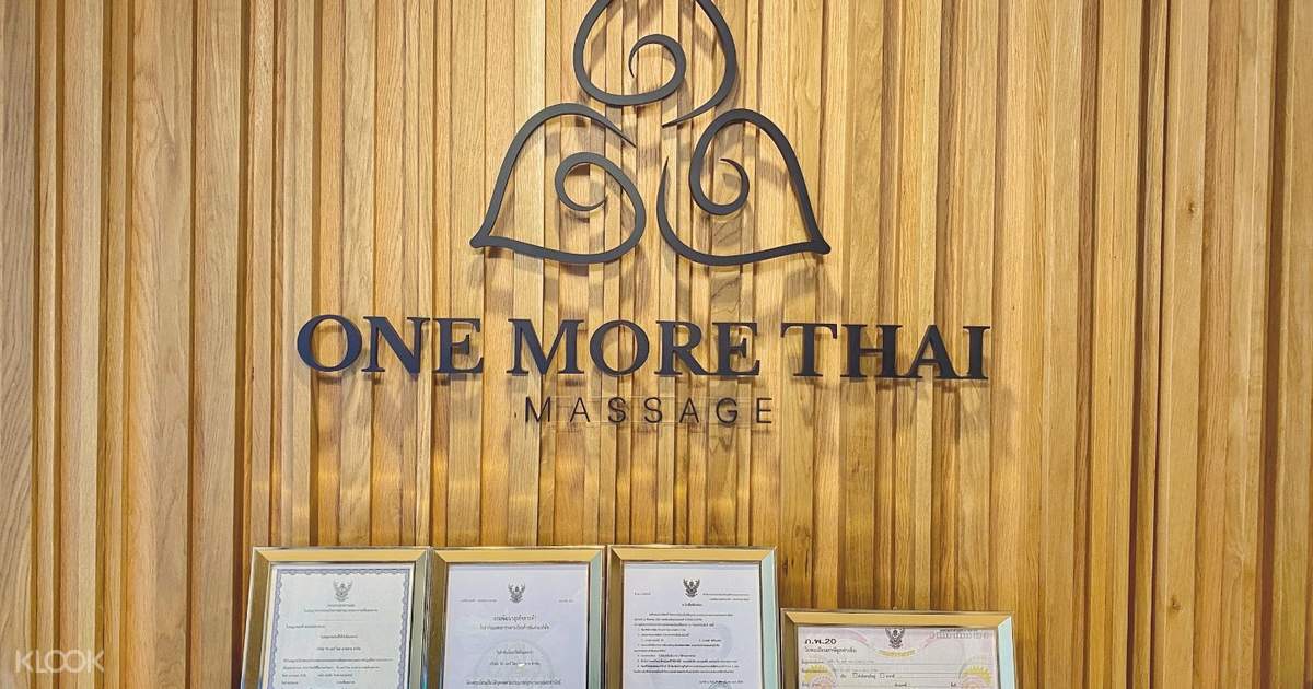 แพ กเกจนวดท บ านโดย ว น มอร ไทย มาสสาจ one more thai massage ในกร งเทพฯ